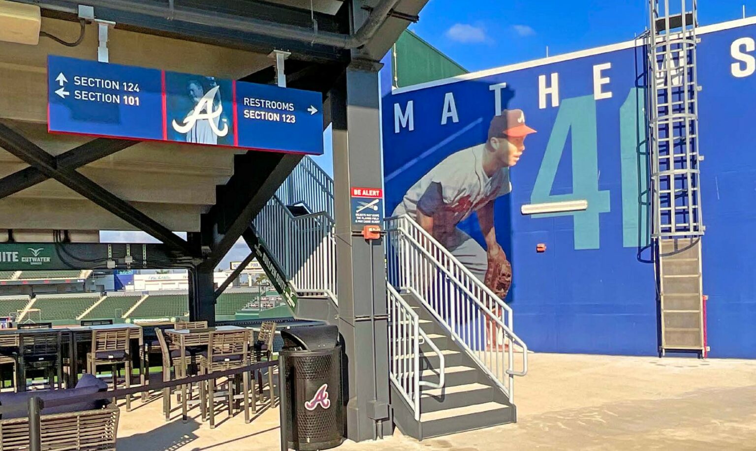 Atlanta Braves Spring Training Stadium Signage Creative Sign Designs